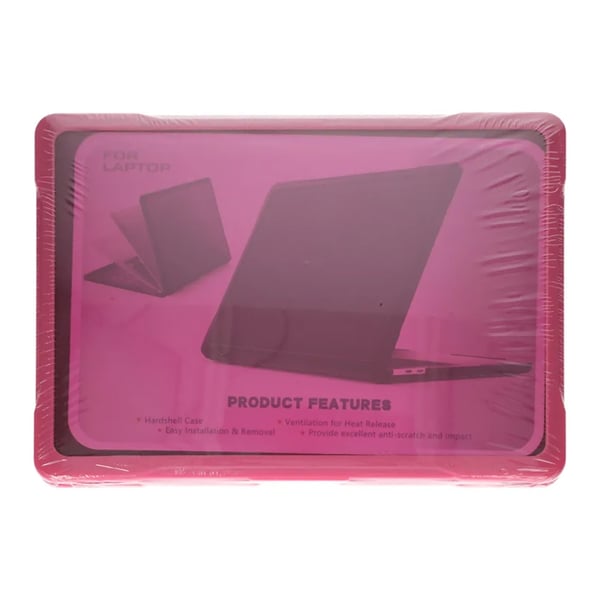Fodral Macbook Air 13.3" M1 2018-2020 A1932/A2179/A2337 - Röd