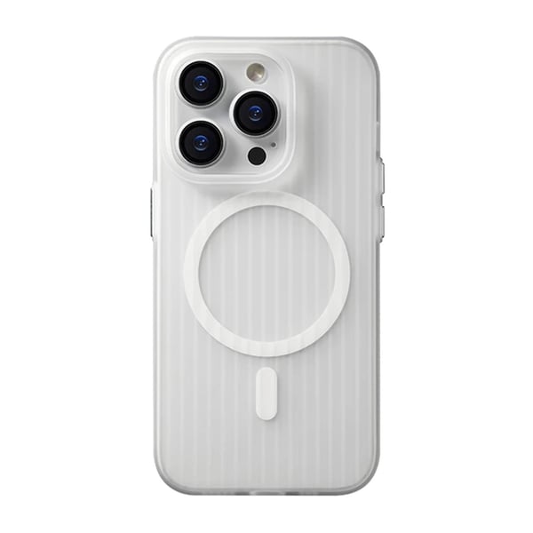 iPhone 14 Pro Max Mobilskal Korrugerad Anti-Halk - Transparent