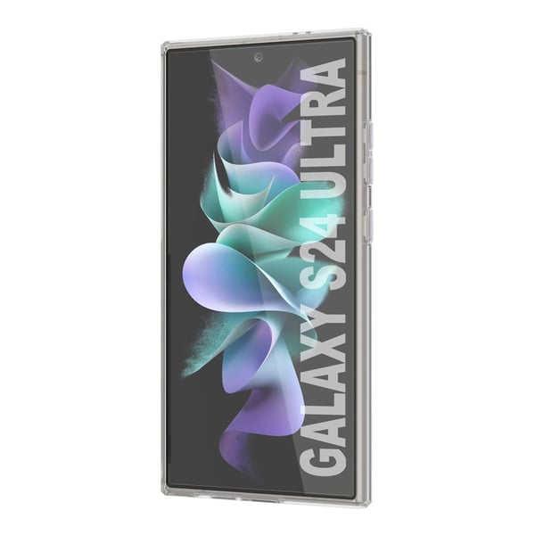 Samsung Galaxy S23 Ultra Mobilskal med Korthållare - Transparent