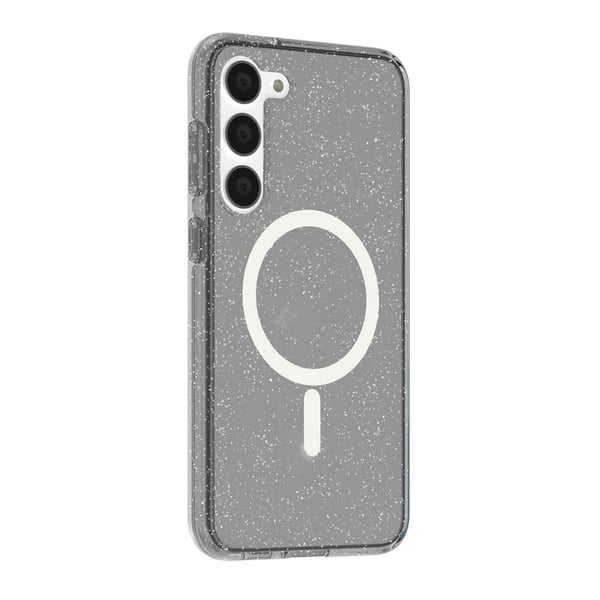 Samsung Galaxy S23 Plus Mobilskal Glitter Magsafe - Svart