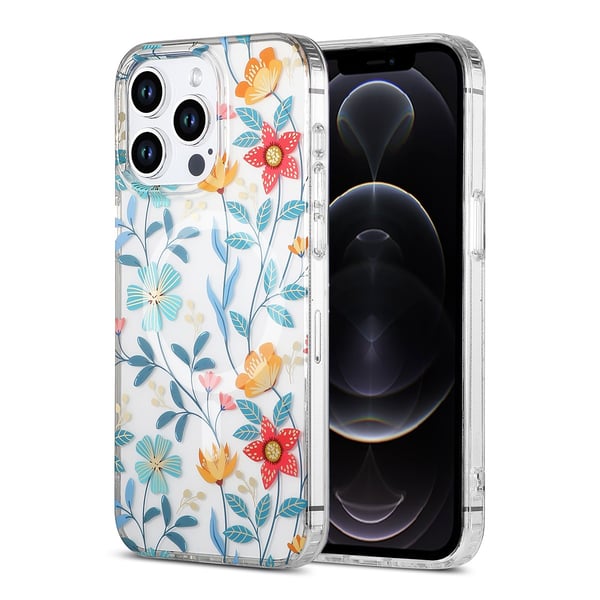 iPhone 12 Pro Max Mobilskal MagSafe - Blommor & Kvistar