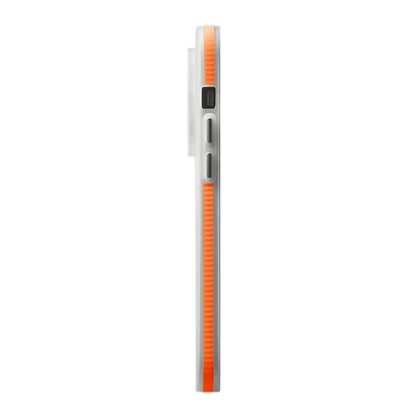 iPhone 13 Pro Mobilskal Korrugerad med Magsafe Rvelon - Orange