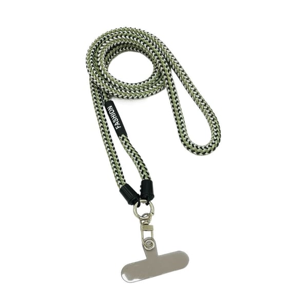 Mobilband Halsband Flätad Universal - Mörkgrön