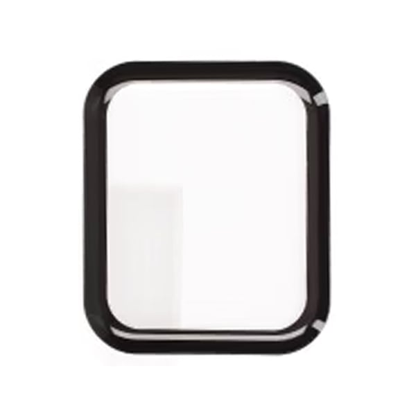 Skärmskydd Apple Watch SE 44mm 3D Härdat Glas Svart