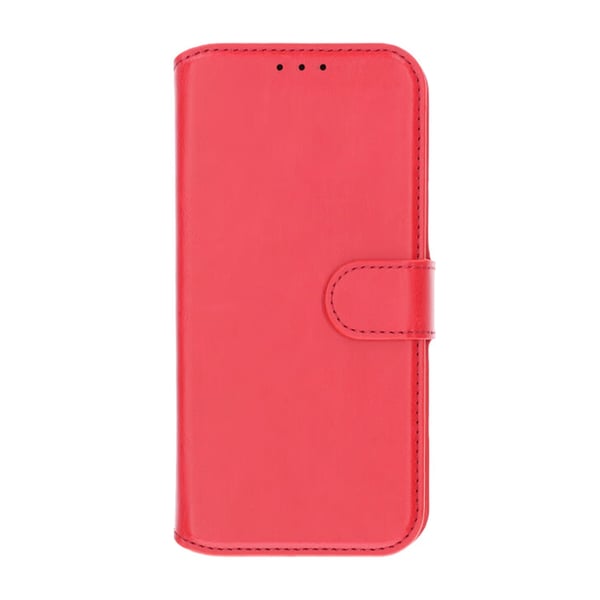 iPhone 16 Plånboksfodral Magnet Rvelon - Röd