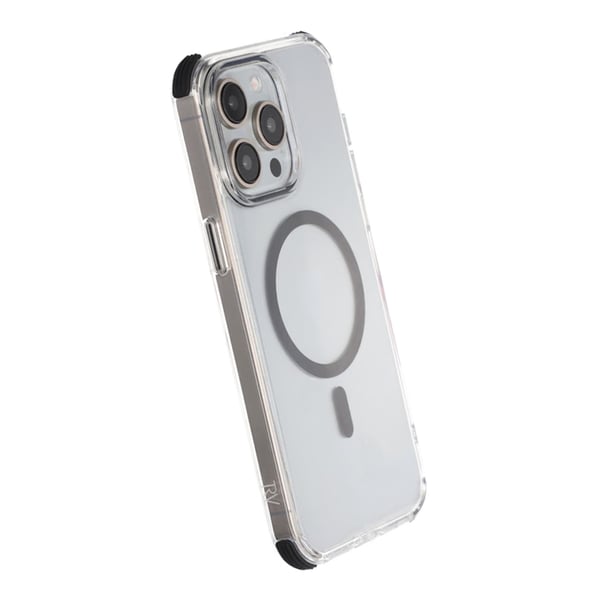 iPhone 15 Pro Rvelon Mobilskal Magnet med Kantskydd - Svart