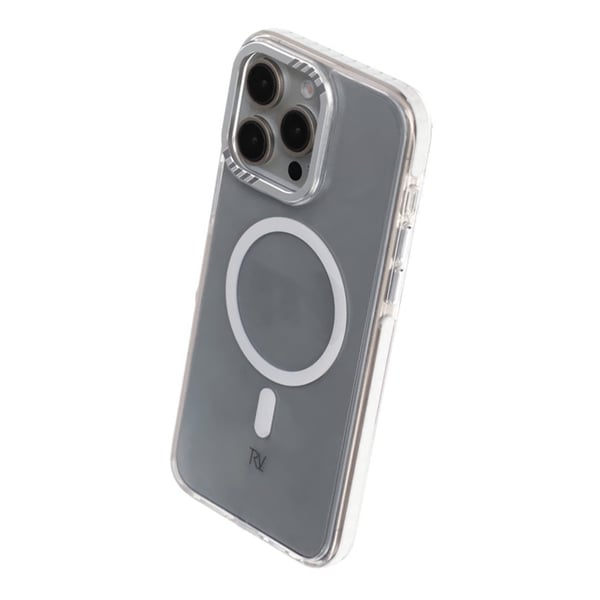 iPhone 15 Pro Max Rvelon Mobilskal Magnet Förstärkt - Vit