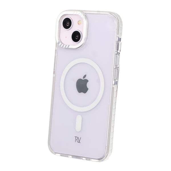 iPhone 13/14 Rvelon Mobilskal Magnet Förstärkt - Vit