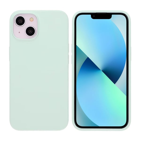 iPhone 13/14 Mobilskal Silikon Rvelon - Grön