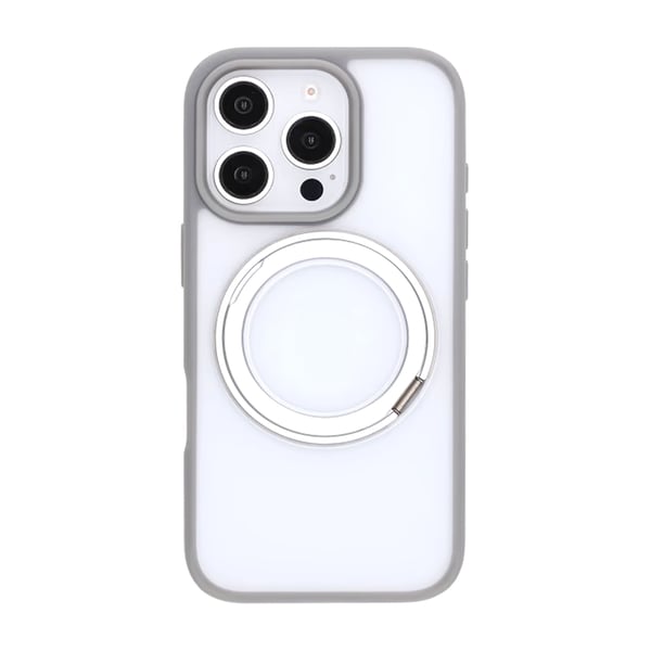 iPhone 16 Pro Mobilskal med Magsafe Stativ - Grå