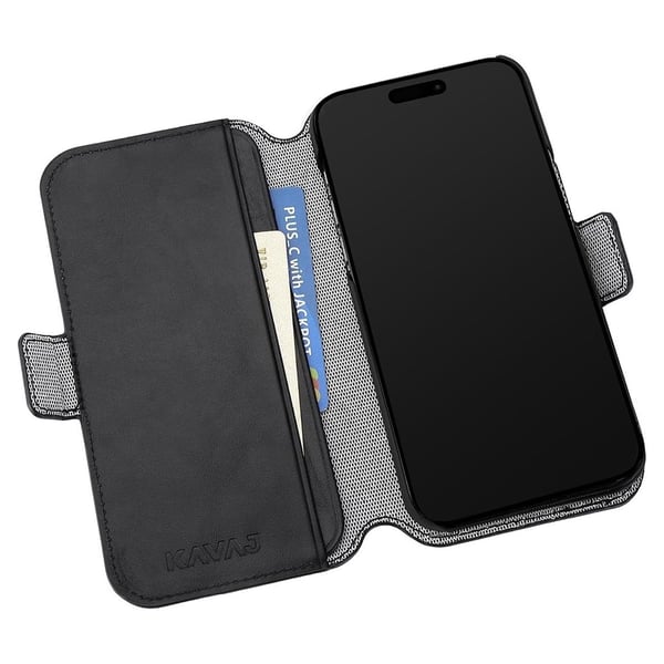 KAVAJ iPhone 14 Pro Fodral Phoenix Svart