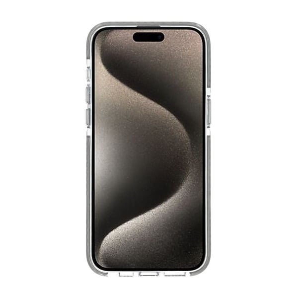 Mönstrat TPU Skal till iPhone 15 Pro Max med MagSafe - Silver
