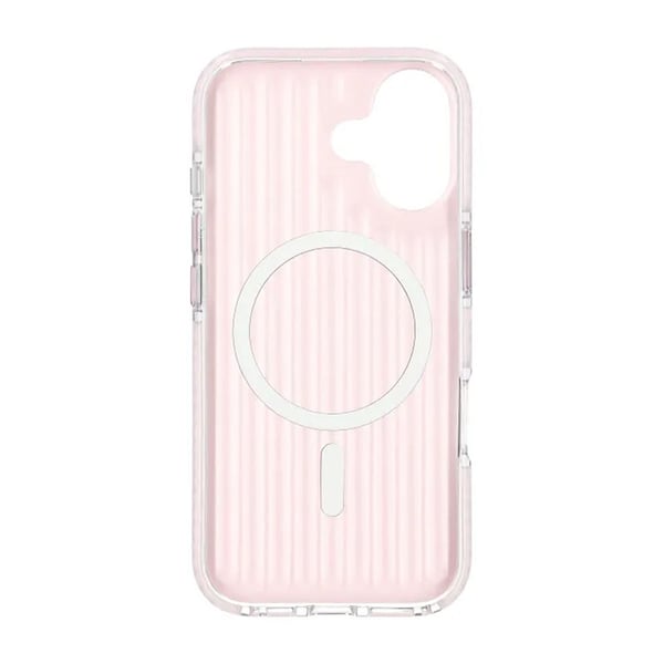 Mobilskal Korrugerad Magsafe för iPhone 17 - Rosa