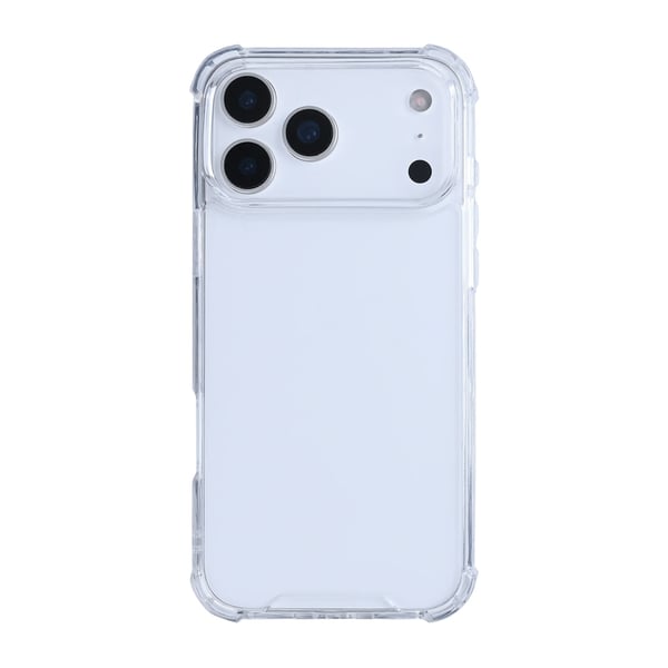 Mobilskal Stöttåligt till iPhone 17 Pro - Transparent