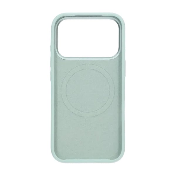 Mobilskal Silikon med Kamera Metallram för iPhone Air - Vit