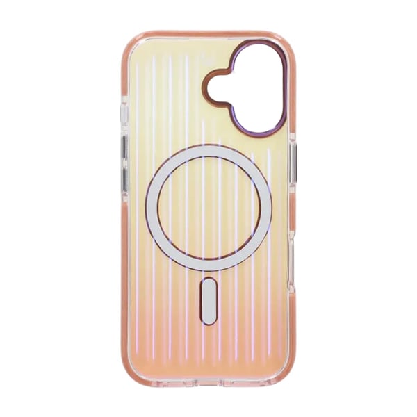 Mobilskal Korrugerad MagSafe för iPhone 17 - Roséguld