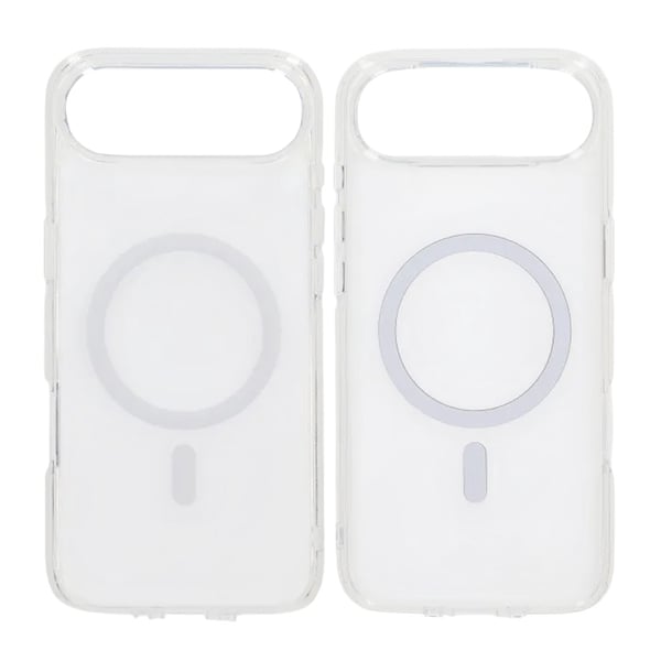 Mobilskal TPU med Magsafe för iPhone Air - Vit/Transparent