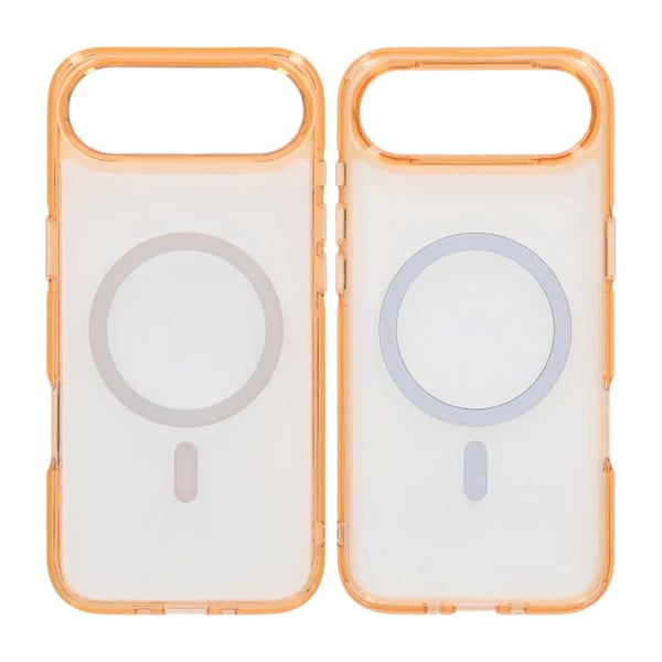 Mobilskal TPU Magsafe för iPhone Air - Orange Transparent
