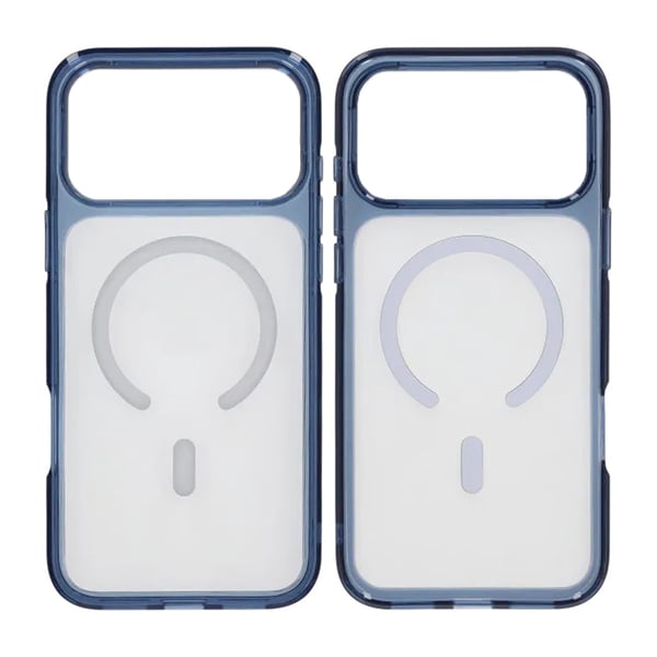 Mobilskal TPU Magsafe för iPhone 17 Pro - Blå Transparent