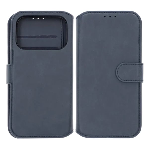 Rvelon Plånboksfodral Magnet för iPhone 17 Pro - Blå