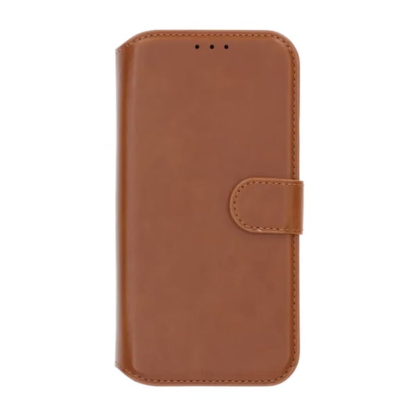 Rvelon Plånboksfodral Magnet för iPhone 17 Pro - Brun