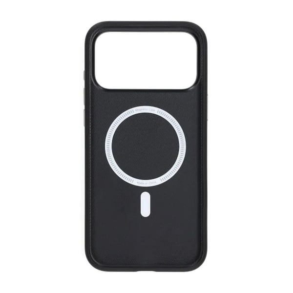 Mobilskal för iPhone 17 Pro Max - Kameraskydd Svart PU-läder
