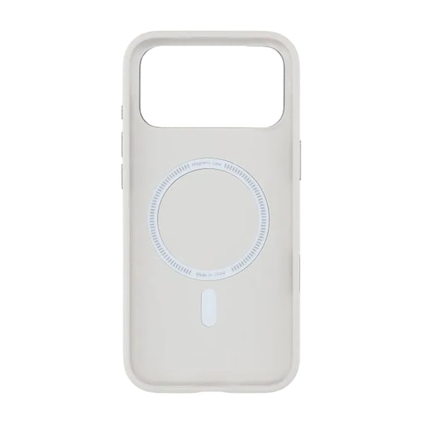 Mobilskal för iPhone 17 Pro Max - Kameraskydd Vit PU-läder