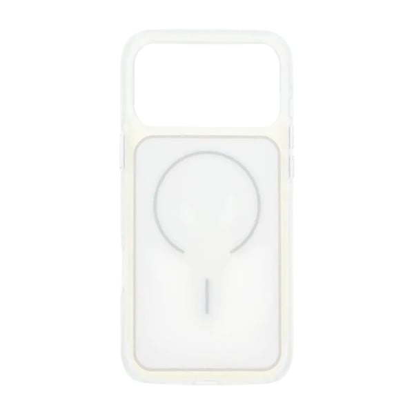 Mobilskal TPU Bumper med Magsafe för iPhone 17 Pro - Vit