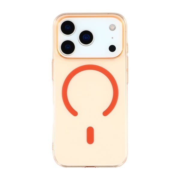 Ultratunt Mobilskal med Kameraskydd för iPhone 17 Pro Max - Orange