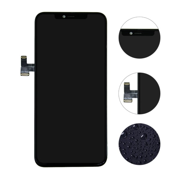 iPhone 11 Pro Max OLED Skärm - Svart (tagen från ny iPhone)