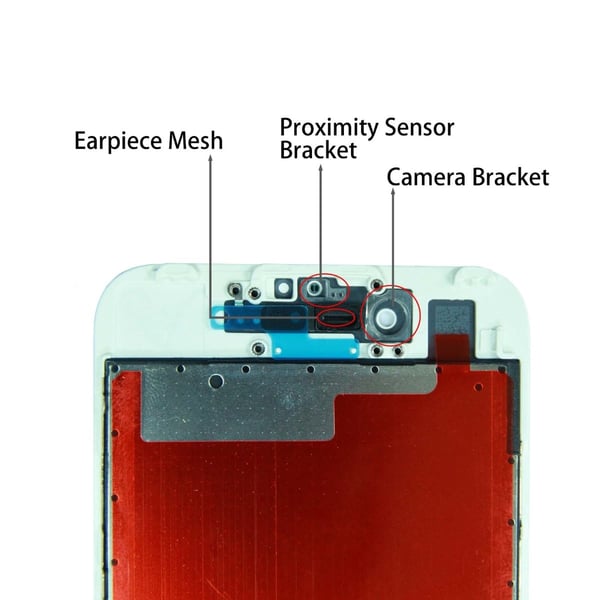iPhone 7 LCD Skärm In-Cell - Vit