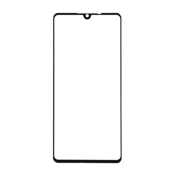 Skärmskydd Samsung A41 - 3D Härdat Glas Svart (miljö)