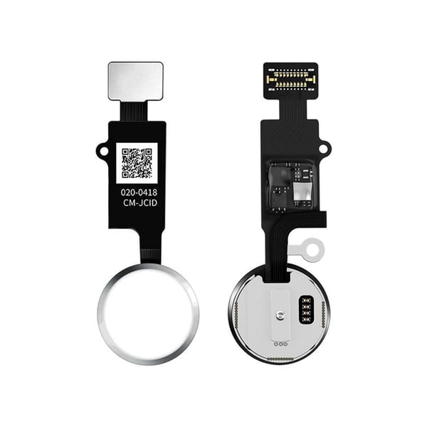 JCID 6e Gen Hemknappskabel iPhone 7/7 Plus/8/8 Plus - Vit