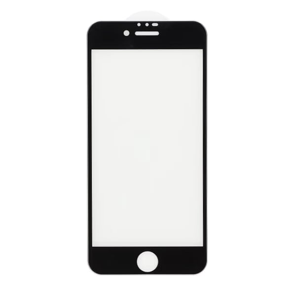 Skärmskydd iPhone 7/8 - 3D Härdat Glas Svart (miljö)