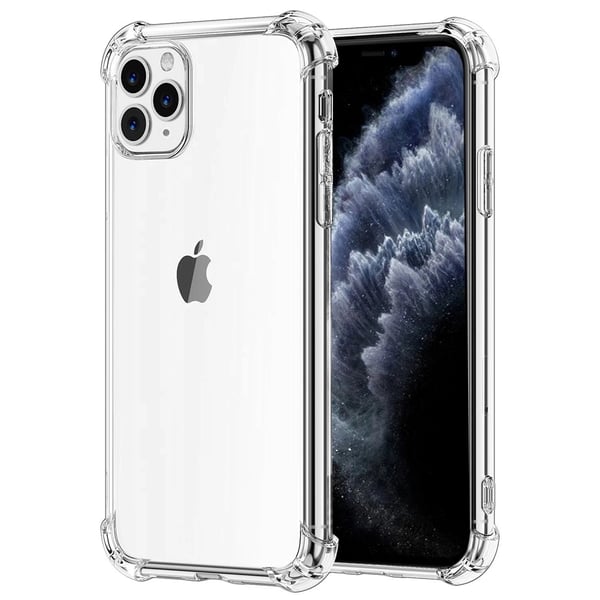 Stöttåligt Mobilskal iPhone 11 Pro Max - Transparent Stöttåligt Mobilskal iPhone 11 Pro Max - Transparent