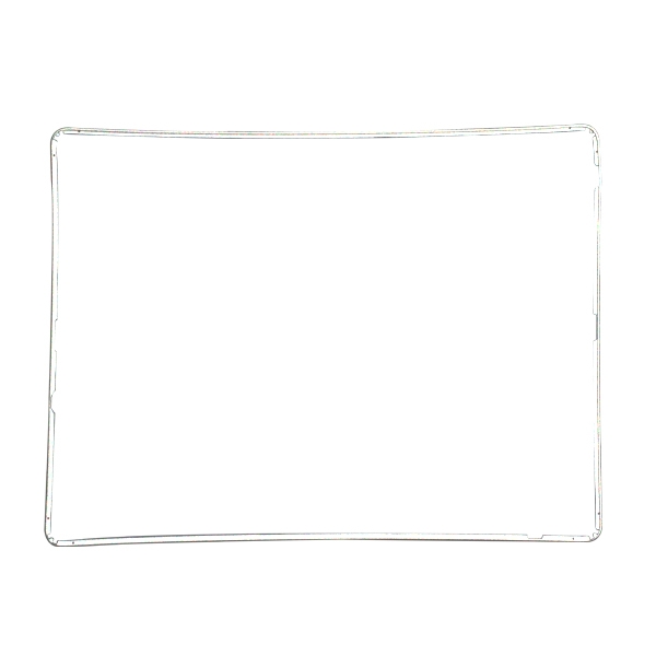 iPad 2 Plastram/List - Vit