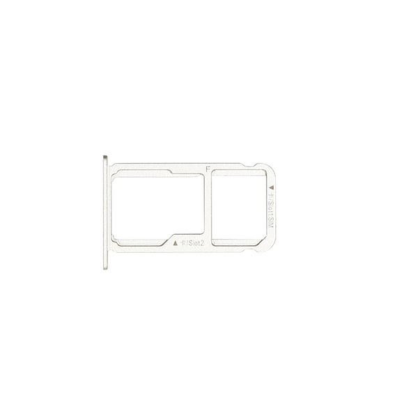 Huawei Honor 8 Minneskort/Simkortshållare - Vit