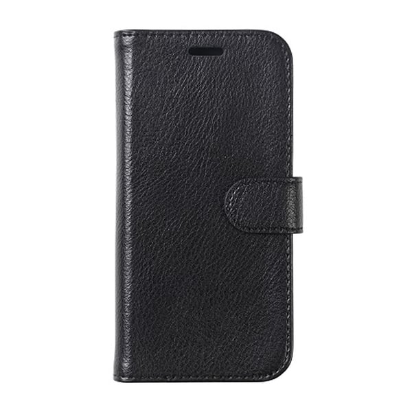 Samsung S7 Edge Plånboksfodral Läder med Stativ - Svart