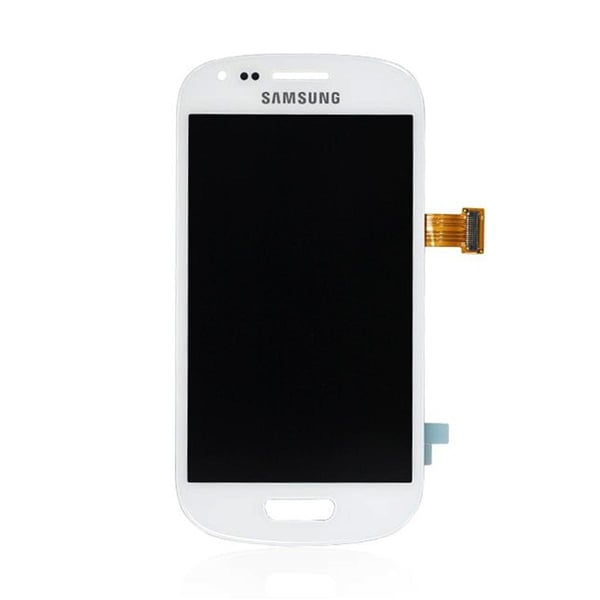 Samsung Galaxy S3 Mini Skärm med LCD Display - Vit