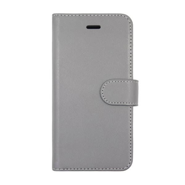 iPhone 6/6S Plånboksfodral Läder med Stativ - Grå