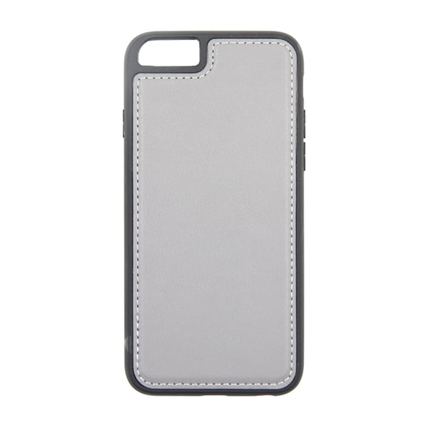 iPhone 6/6S Plånboksfodral Magnet Läder med Stativ - Grå