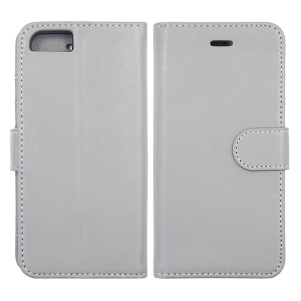 iPhone 6/6S Plånboksfodral Magnet Läder med Stativ - Grå