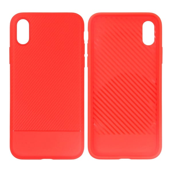 Mobilskal TPU iPhone X/XS - Röd