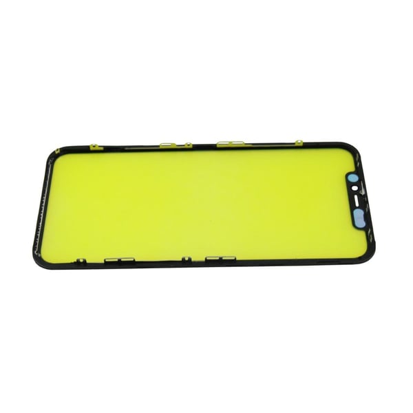 iPhone 11 Skærmglas OEM Sort Med Stel