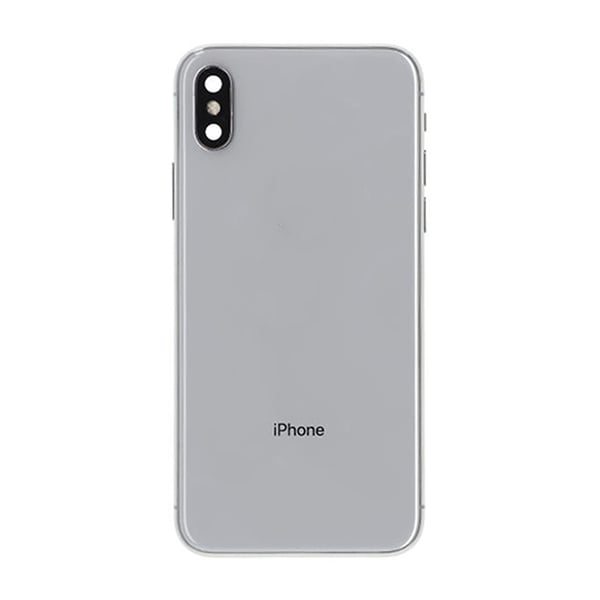 iPhone X Baksida med Komplett Ram - Vit