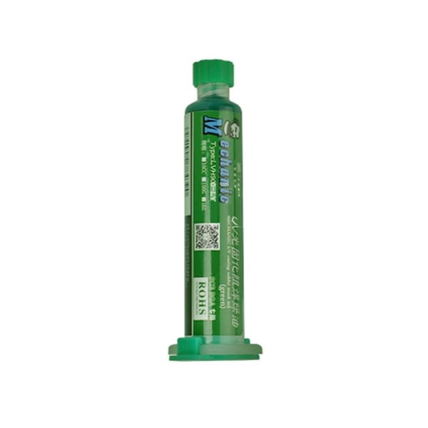 Mechanic UV Curable Solder Mask 10ml High Quality Green Mechanic UV Curable Solder Mask 10ml High Quality Green