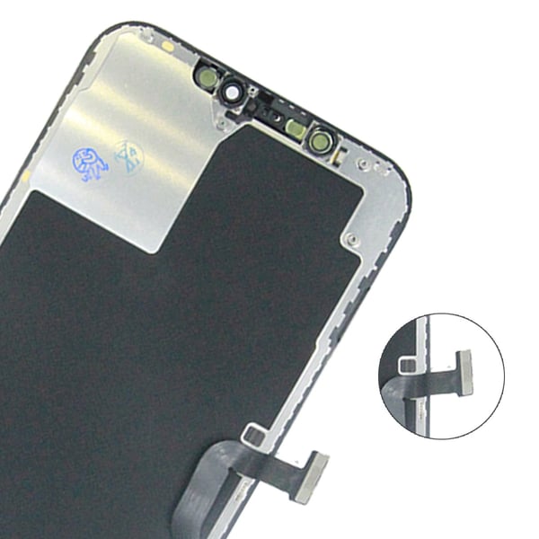 iPhone 12 Pro Max LCD Skärm - Svart (Tagen från ny iPhone)