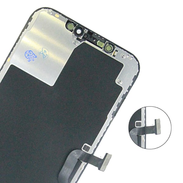 iPhone 12 Pro Max LCD Skärm - Svart (Tagen från ny iPhone)
