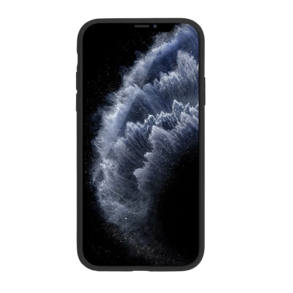 iPhone 11 Pro Max Plånboksfodral Magnet Rvelon - Svart