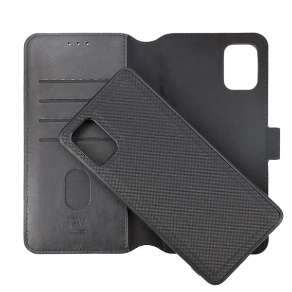 Samsung A51 Plånboksfodral Magnet Rvelon - Svart